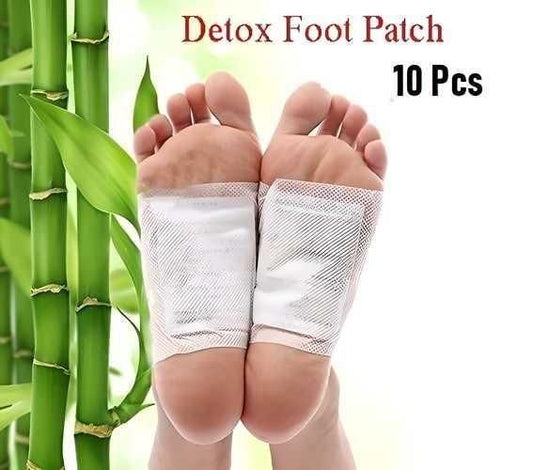 Detox Patches for Feet – Natural Detox Foot Pads for Body Cleansing (Set of 10)