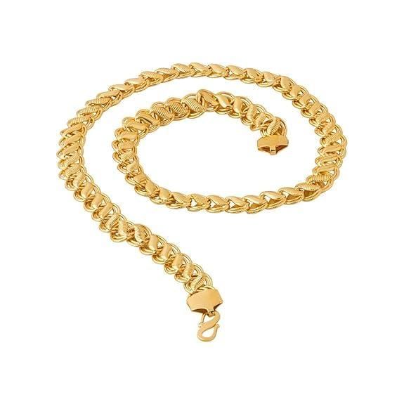 Latest Brass Gold Plated Chain – Stylish & Durable Men’s Necklace